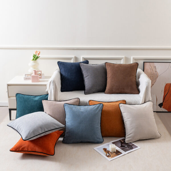 French Satin Cushion Cover